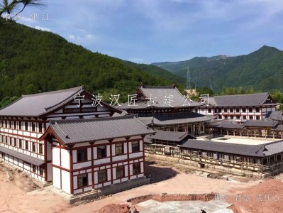 邯郸寺院重建工程施工